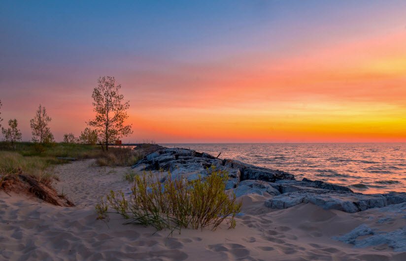 Muskegon State Park, Michigan, USA